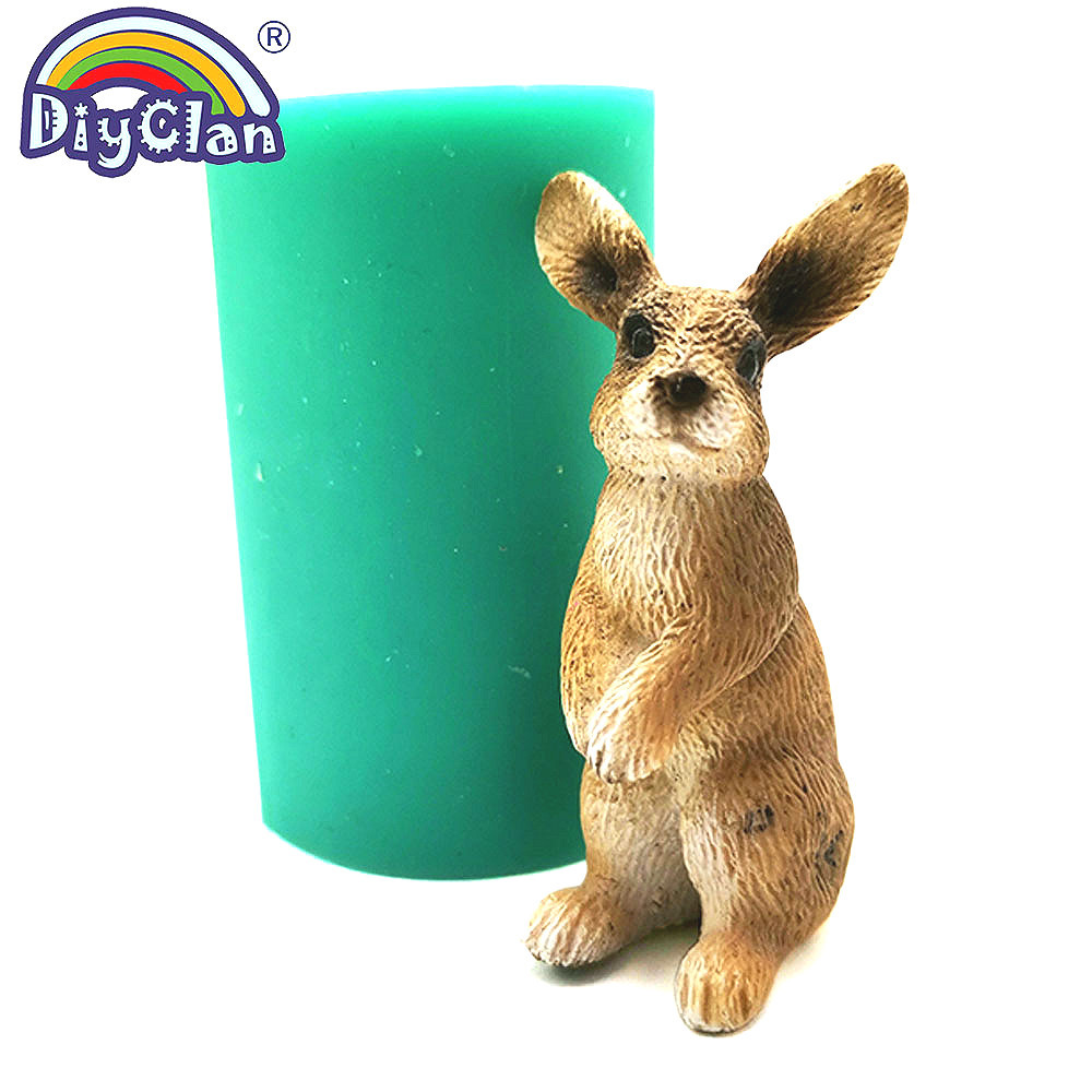 Bunny Cake Mold - 3D Simulation Rabbit Silicone Mold For