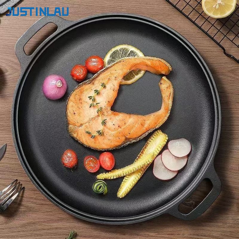 Cast Iron Corn - JUSTINLAU Double-Ear Frying Pan Cast Iron