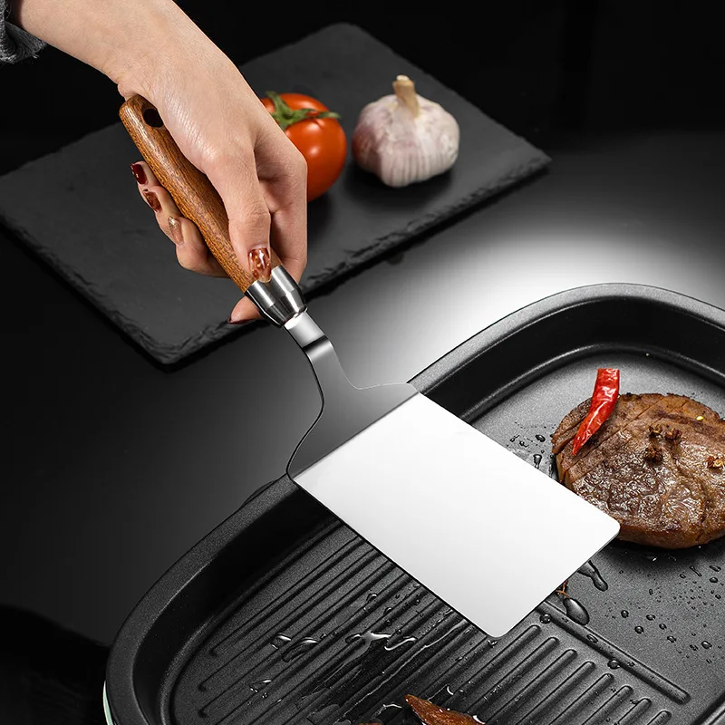 Stainless Steel Square Head St - огляд і ціна Okonomiyaki Spatula