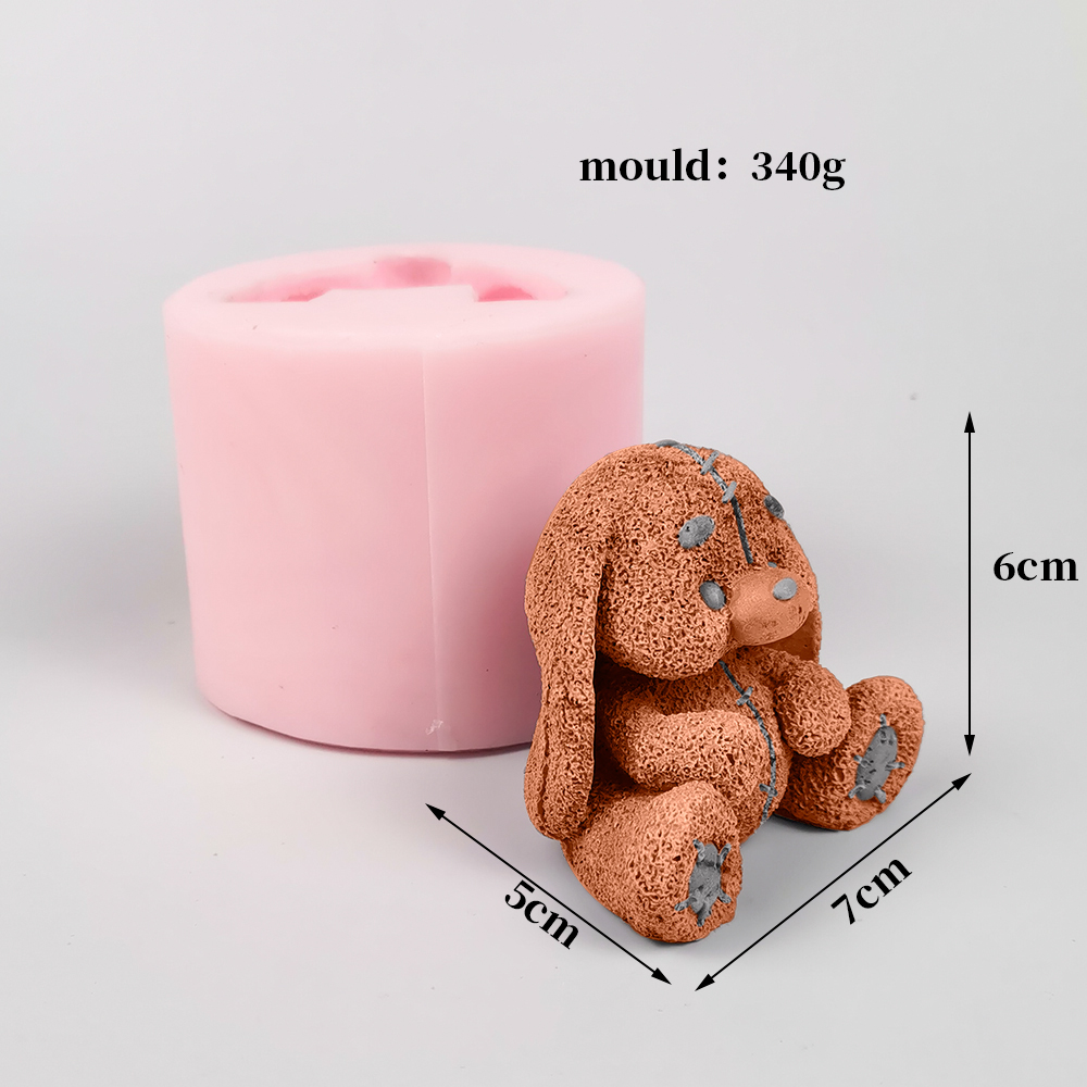 Silicone Mold 3D Cute Cartoon  - огляд і ціна Bunny Cake Mold