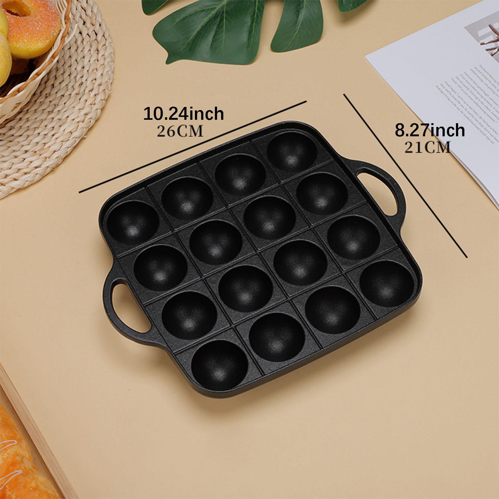 Takoyaki Grill Pan 16 Cavities - огляд і ціна Takoyaki Grill Plate