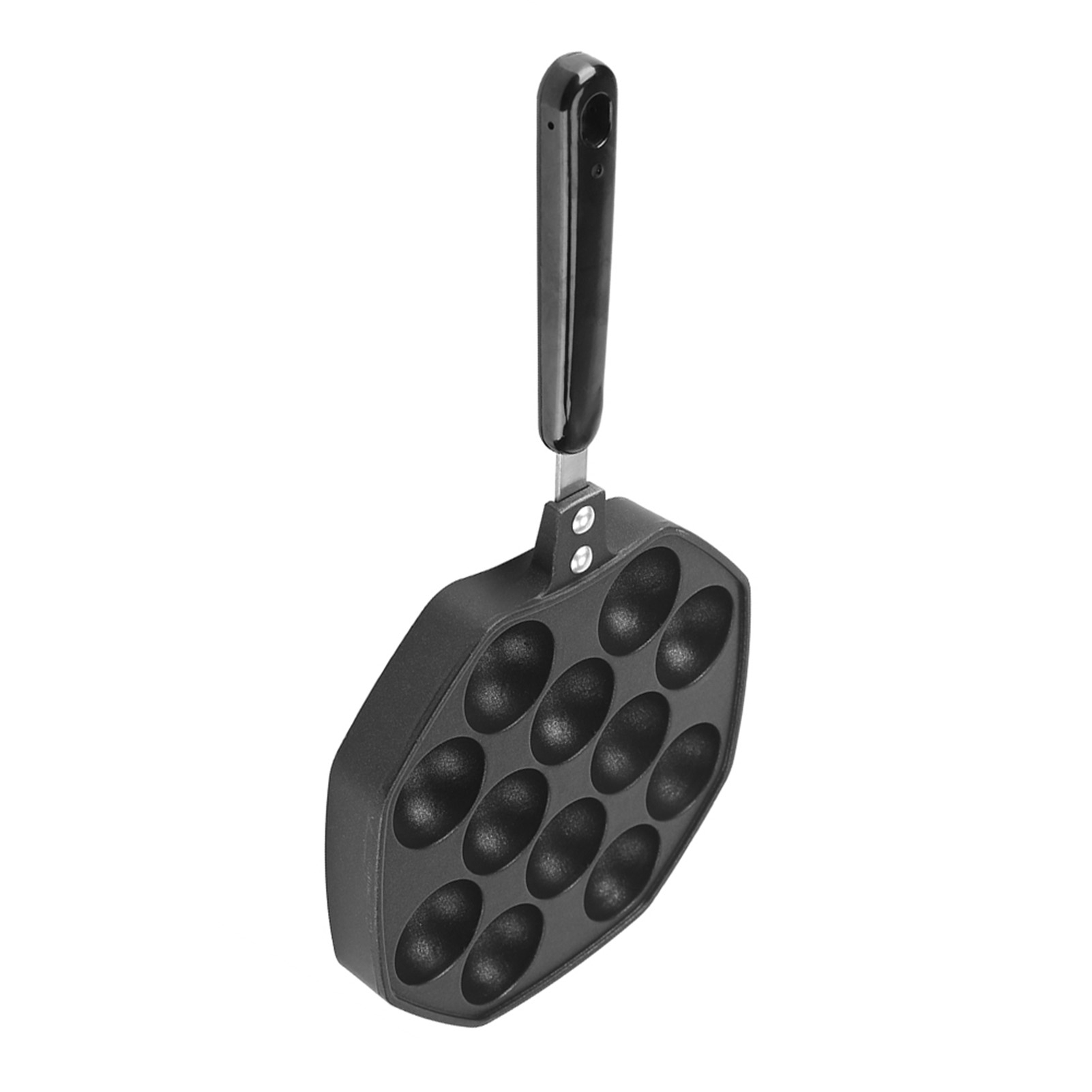 12 Cavities Aluminum NOn stick - огляд і ціна Takoyaki Grill Plate