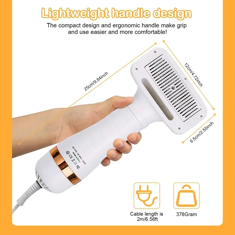 2-In-1 Pet Dog Dryer Quiet Dog - огляд і ціна Hot Dog Press