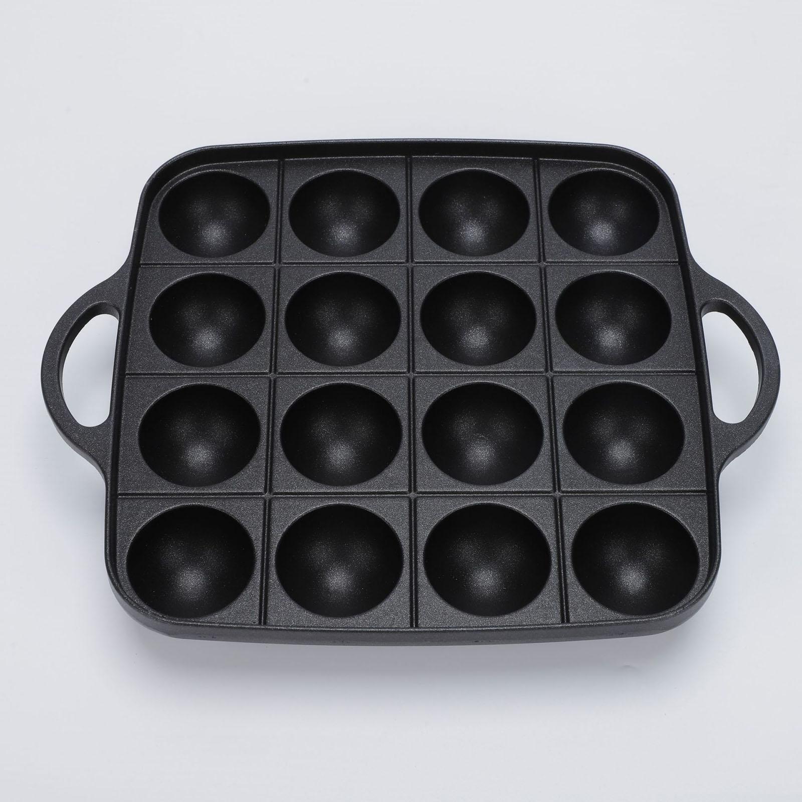Takoyaki Grill Pan 16 Cavities - огляд і ціна Takoyaki Grill Plate