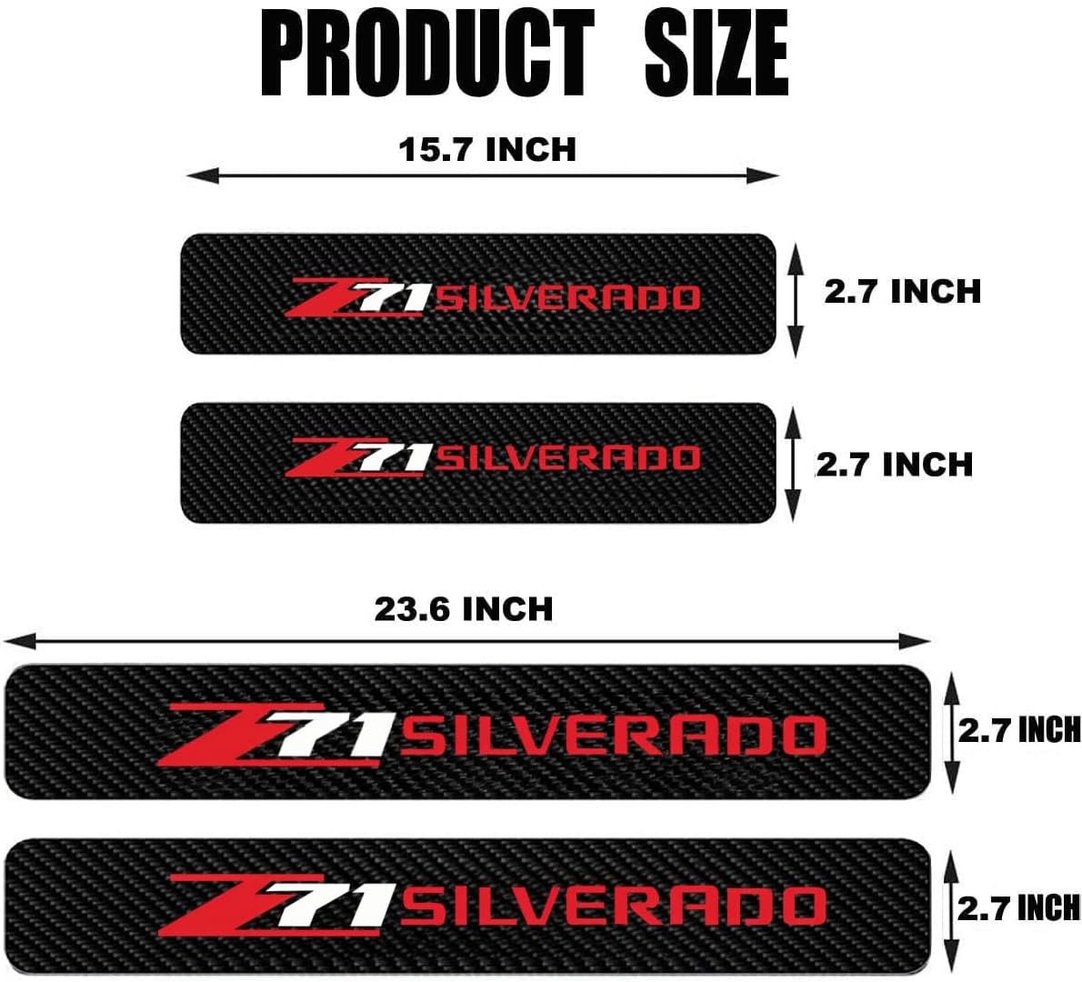 Car Door Sill Plate Guard Stic - огляд і ціна Crepe Pan Carbon