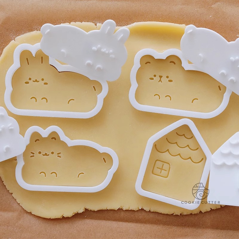 Cartoon Animals Cookie Cutter  - огляд і ціна Bunny Cake Mold