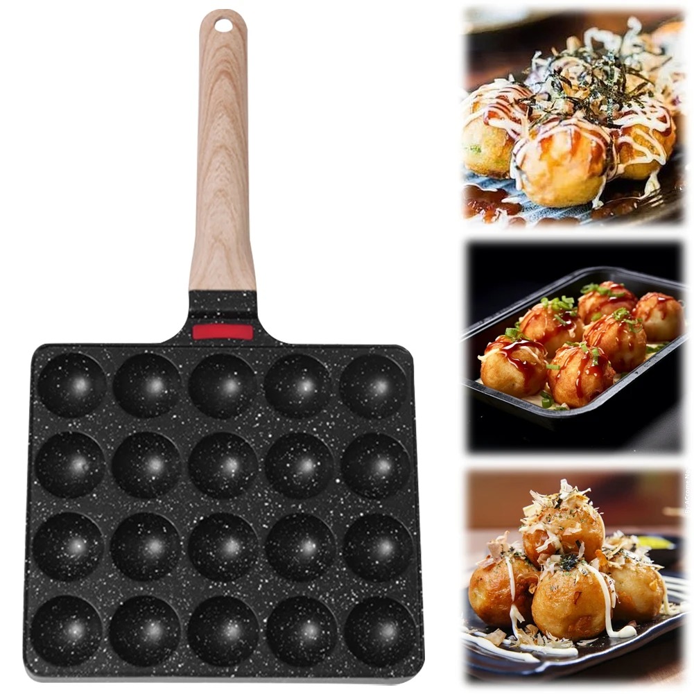 Takoyaki Pan 20 Molds Takoyaki - огляд і ціна Takoyaki Grill Plate