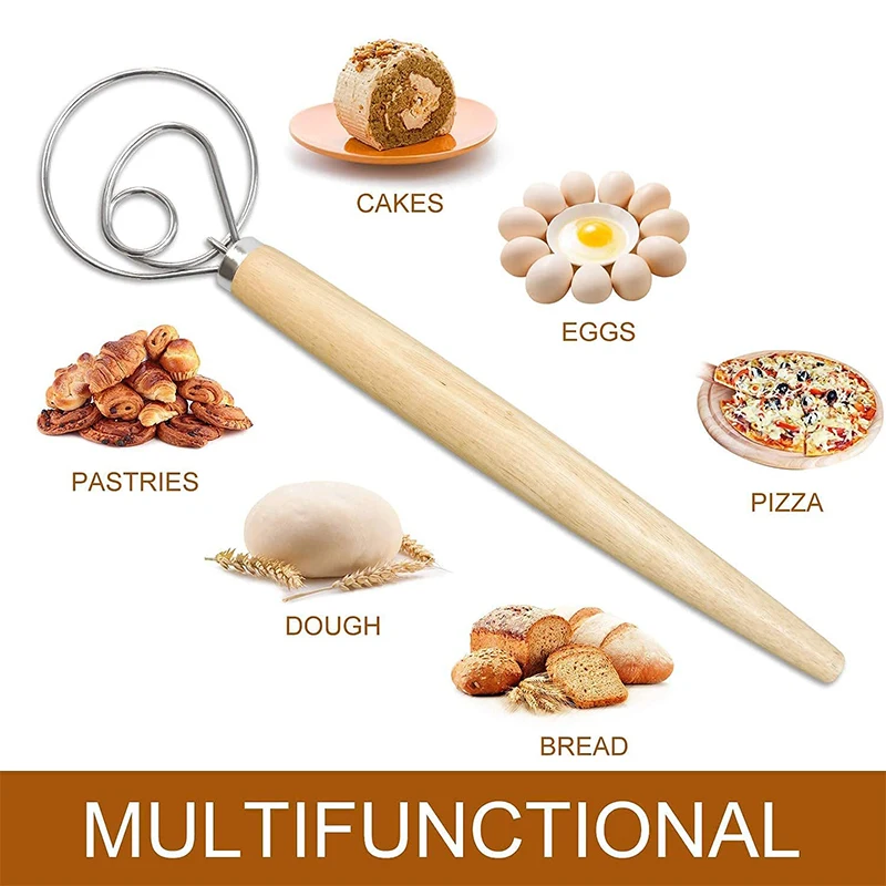 Cake Tools Danish Dough Whisk  - огляд і ціна Danish Pancake Pan