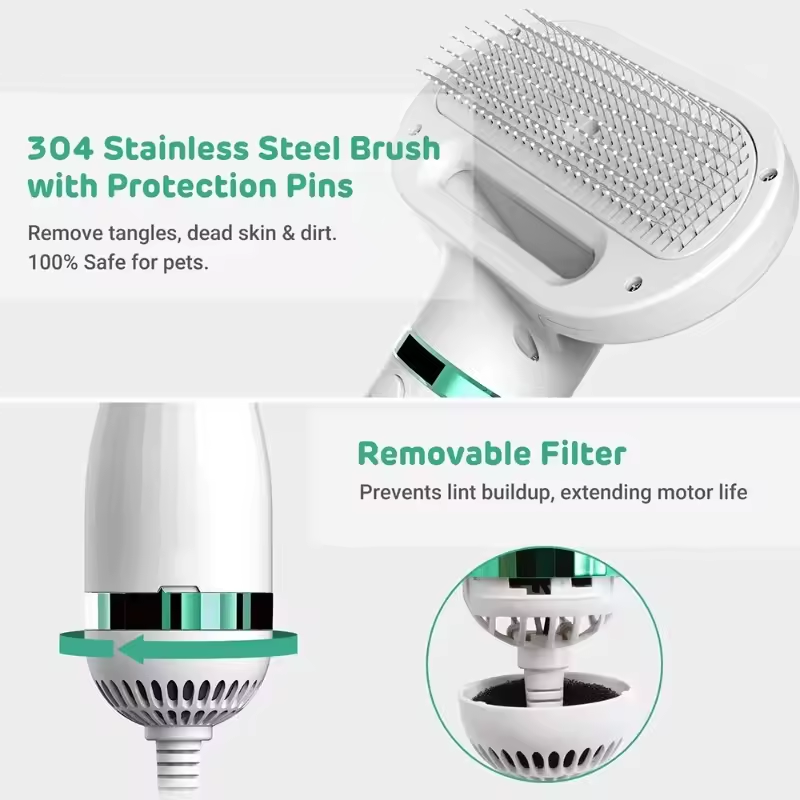 2-in-1 Pet Hair Dryer Grooming - огляд і ціна Hot Dog Press