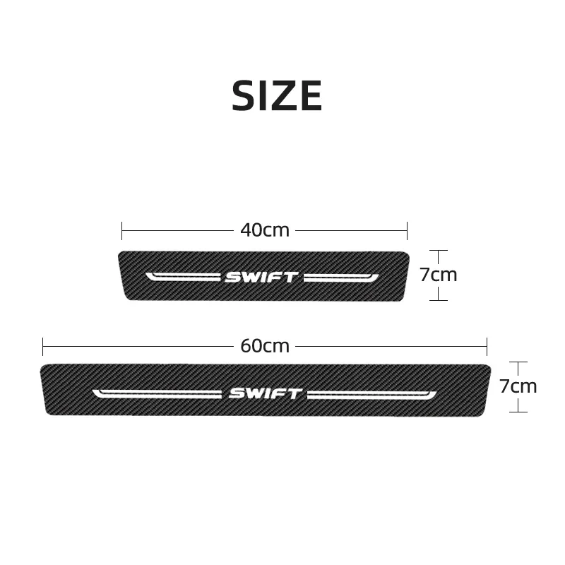 Car Front Rear Door Threshold  - огляд і ціна Crepe Pan Carbon