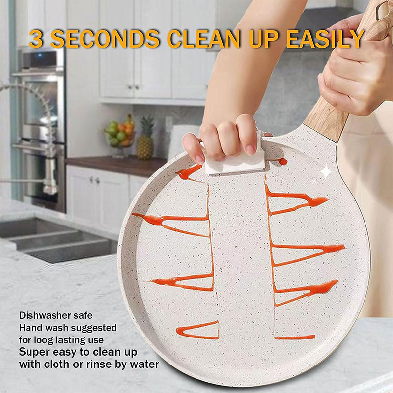 20/24/28cm Nonstick Crepe Egg  - огляд і ціна Egg Waffle Pan