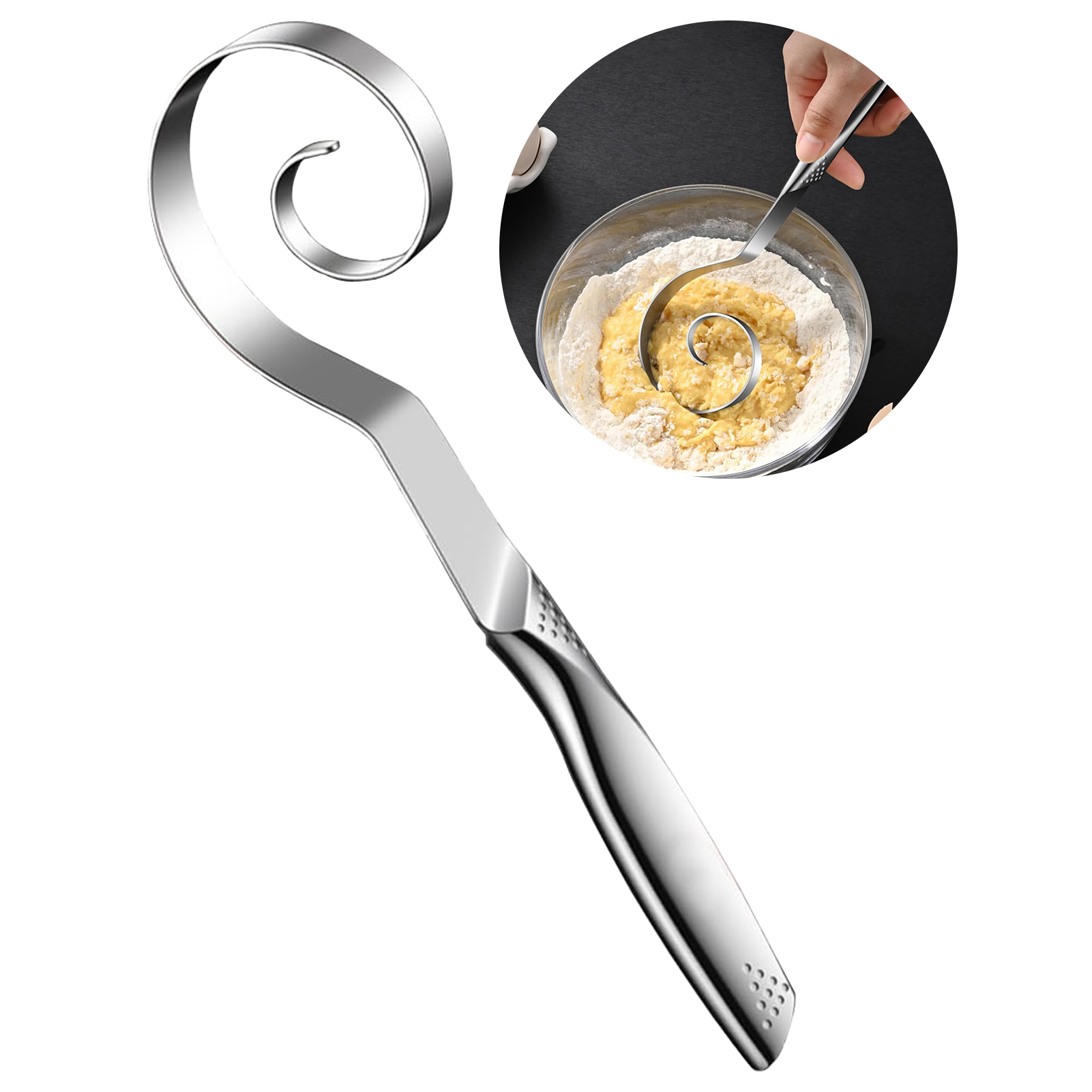Danish Dough Whisk Stainless S - огляд і ціна Danish Pancake Pan