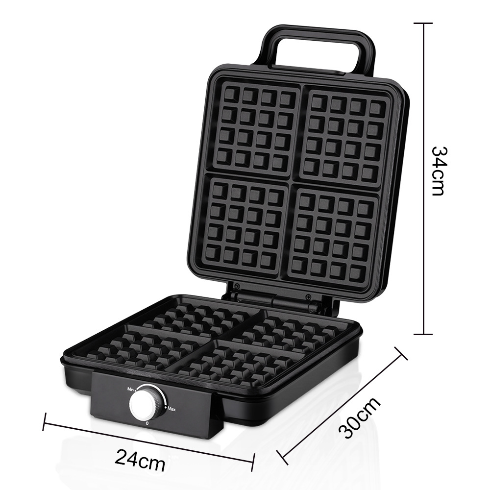 4-Slice Belgian Waffle Maker 1 - огляд і ціна Egg Waffle Pan