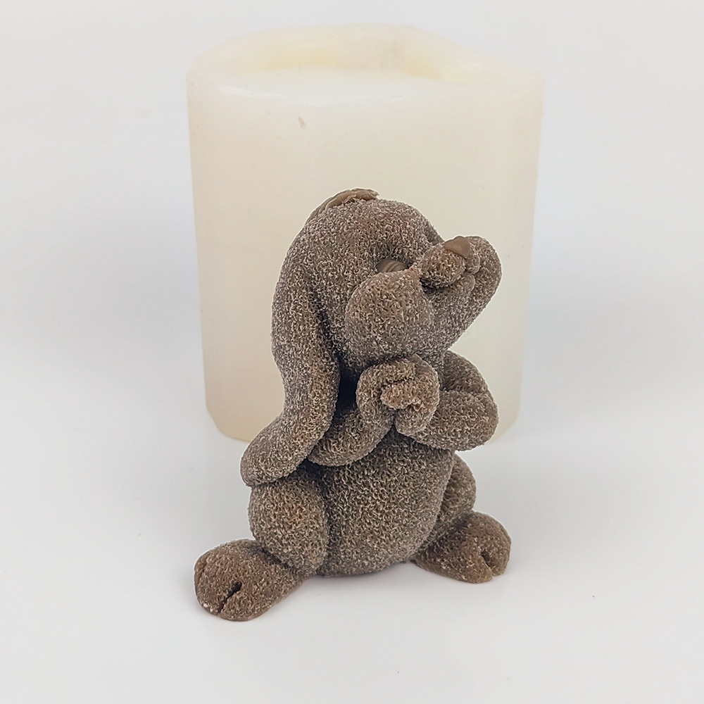 Praying Rabbit Moulds Soap Mol - огляд і ціна Bunny Cake Mold