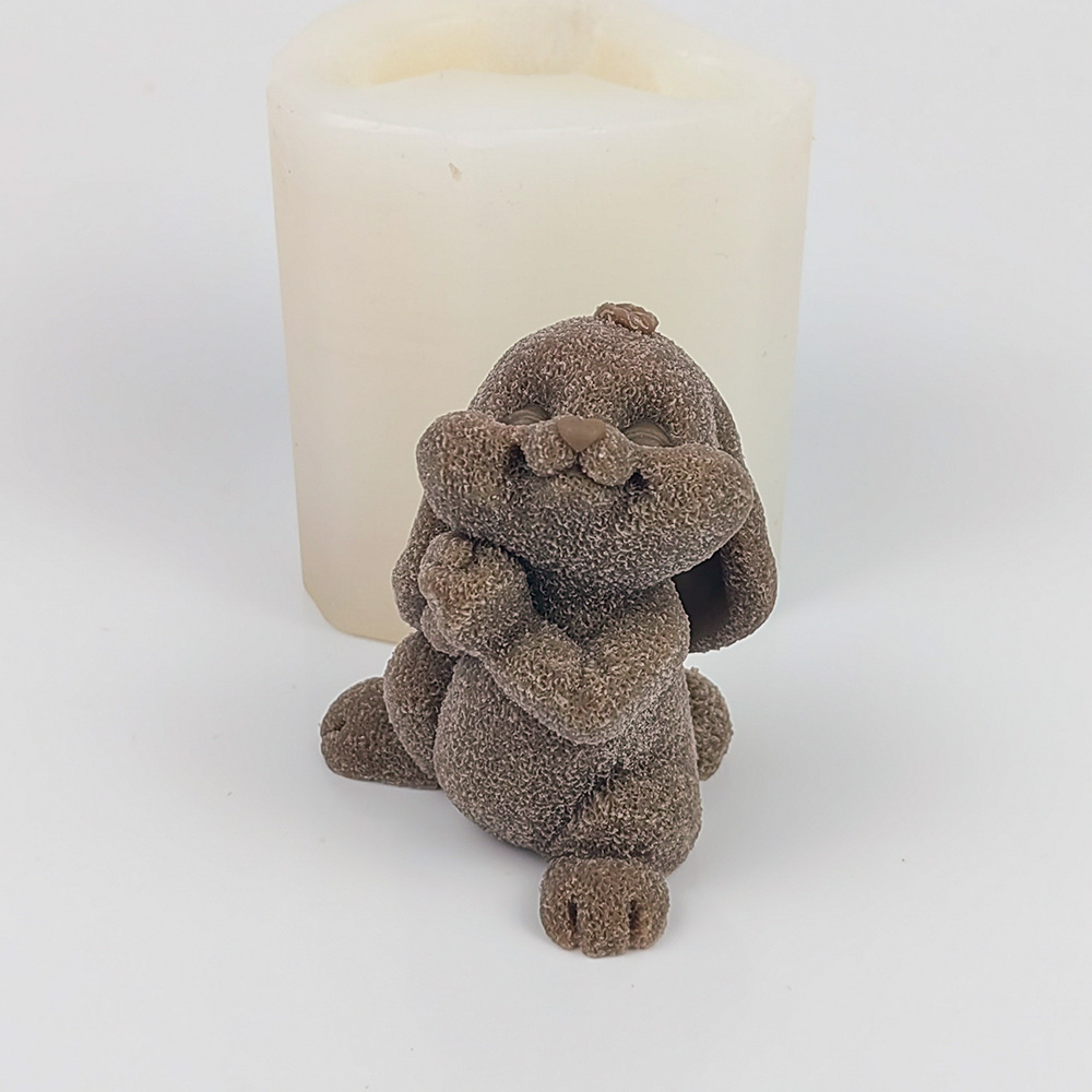 Praying Rabbit Moulds Soap Mol - огляд і ціна Bunny Cake Mold