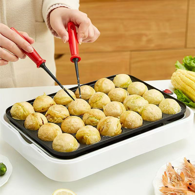 220V Chibi Maruko Baking Machi - огляд і ціна Takoyaki Grill Plate