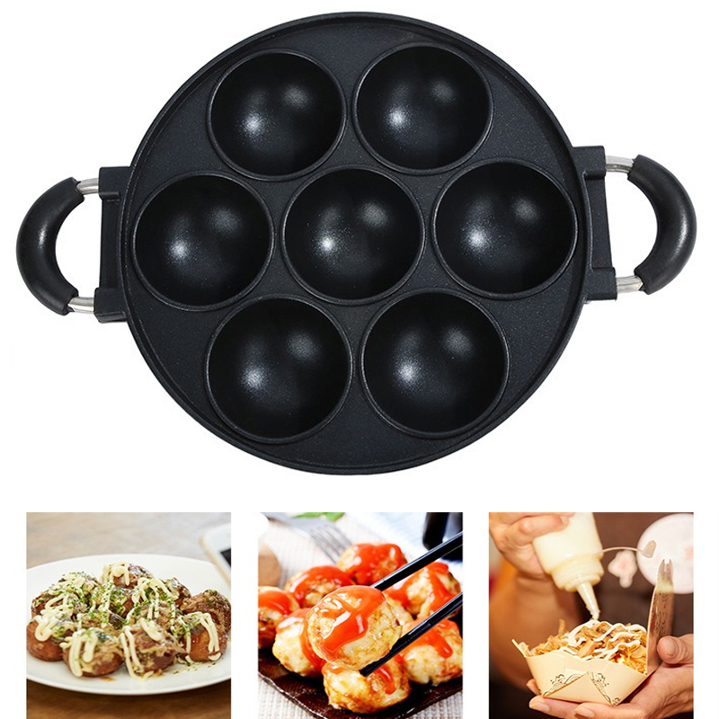 7 Hole Cake Cooking Pan Cast I - огляд і ціна Cast Iron Corn