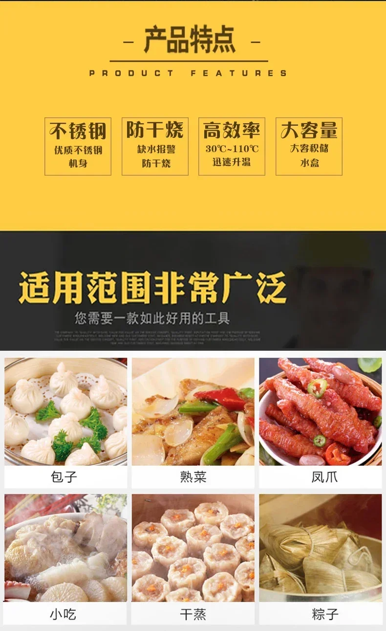 Dim Sum, and More DS 220V High - огляд і ціна Dim Sum Basket