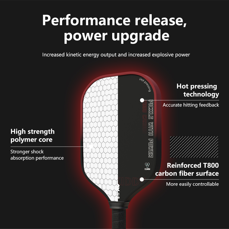 T800 Carbon Fiber Pickleball P - огляд і ціна Crepe Pan Carbon