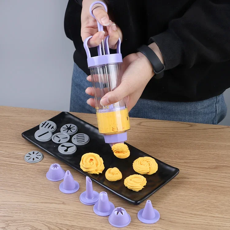 DIY Manual Cookie Press Maker  - огляд і ціна Churros Maker Gun