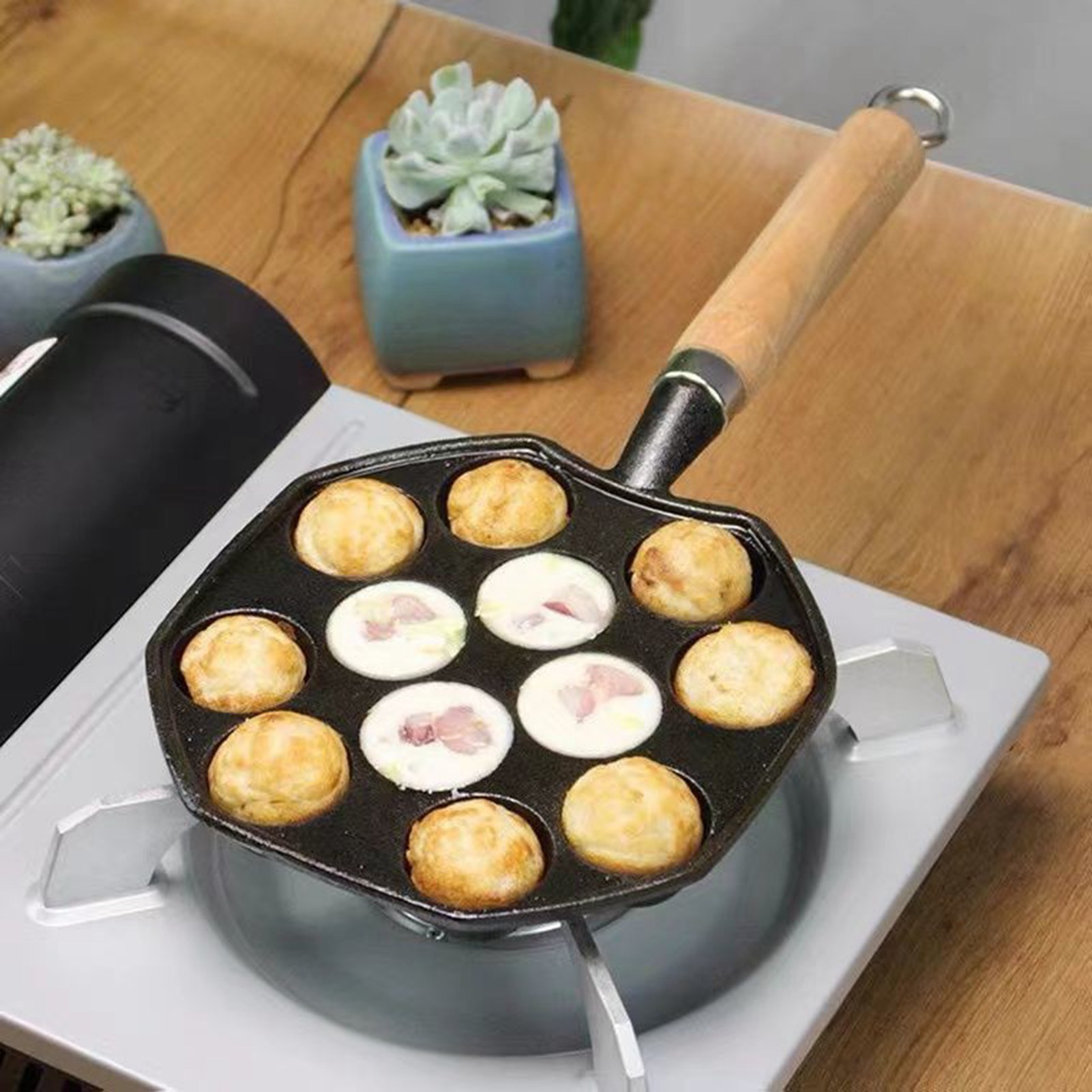 Takoyaki Grill Pan Easy To Cle - огляд і ціна Takoyaki Grill Plate