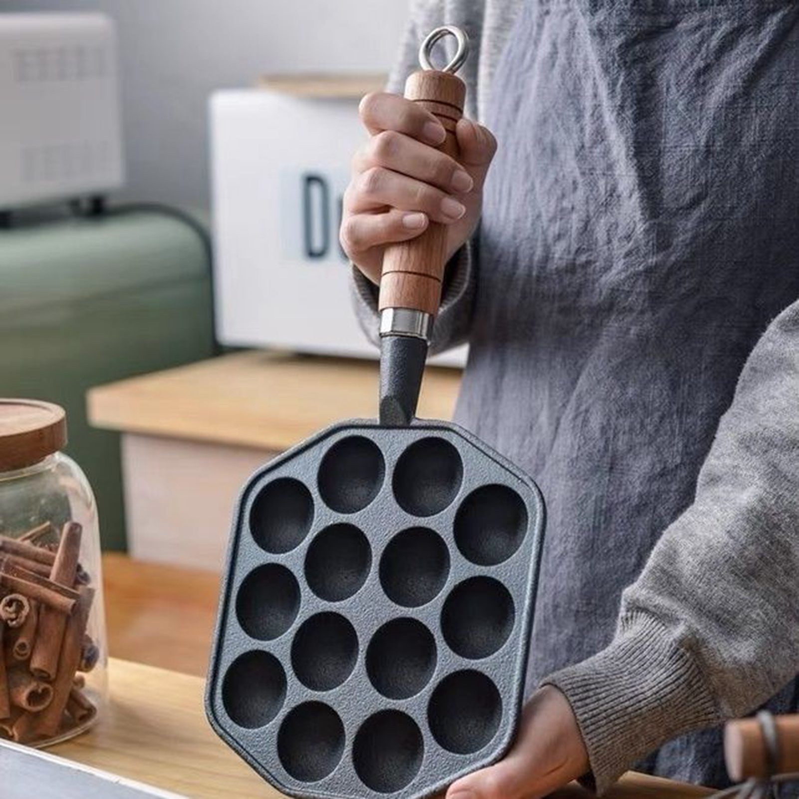 Takoyaki Grill Pan Easy To Cle - огляд і ціна Takoyaki Grill Plate