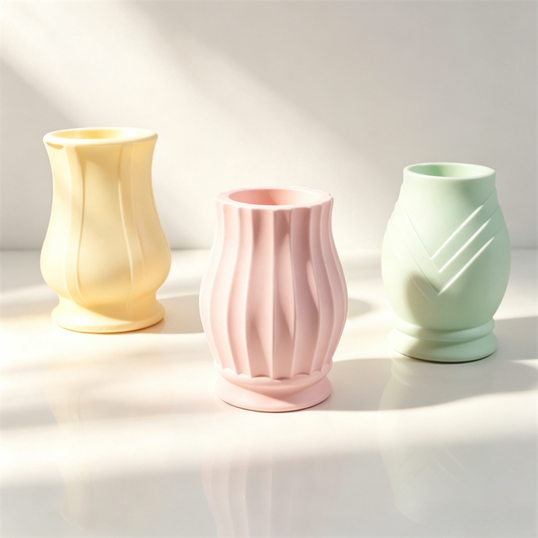Embossed Pattern Curved Vase S - огляд і ціна Potsticker Mold