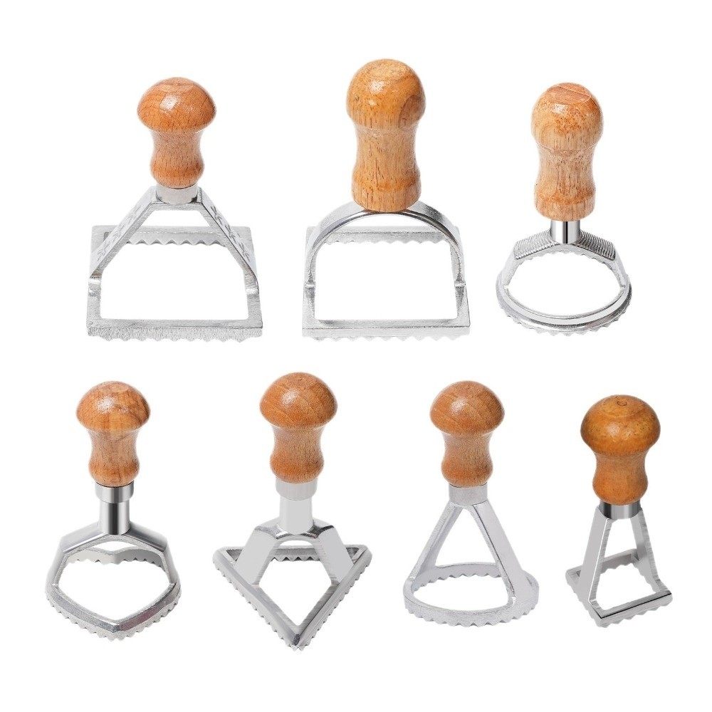 7PCS Individual Upright Raviol - огляд і ціна Dumpling Press Set