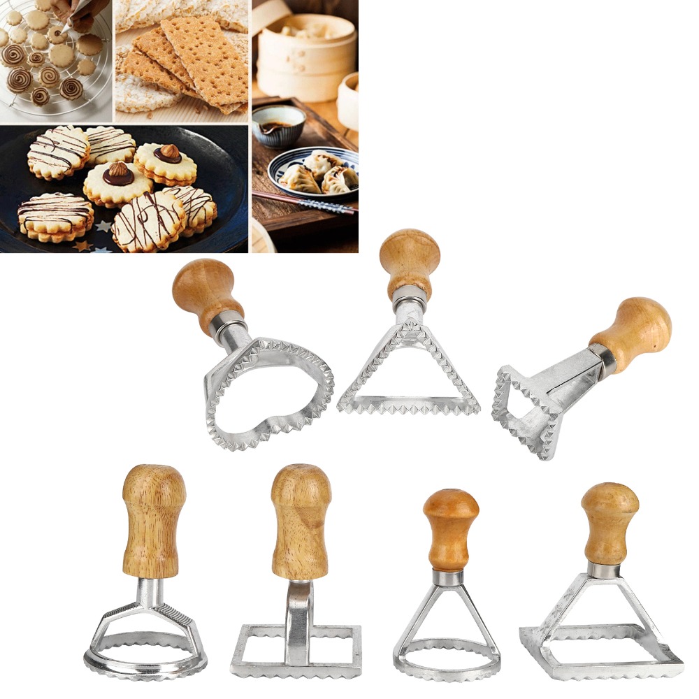 7PCS Individual Upright Raviol - огляд і ціна Dumpling Press Set