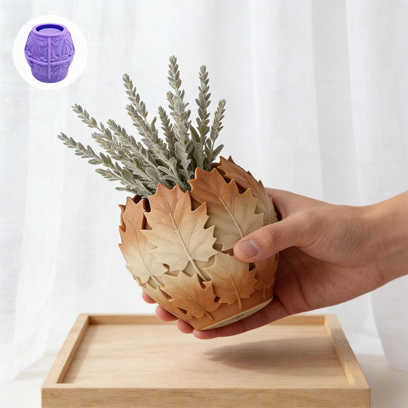 Leaves-shaped silicone art mol - огляд і ціна Potsticker Mold