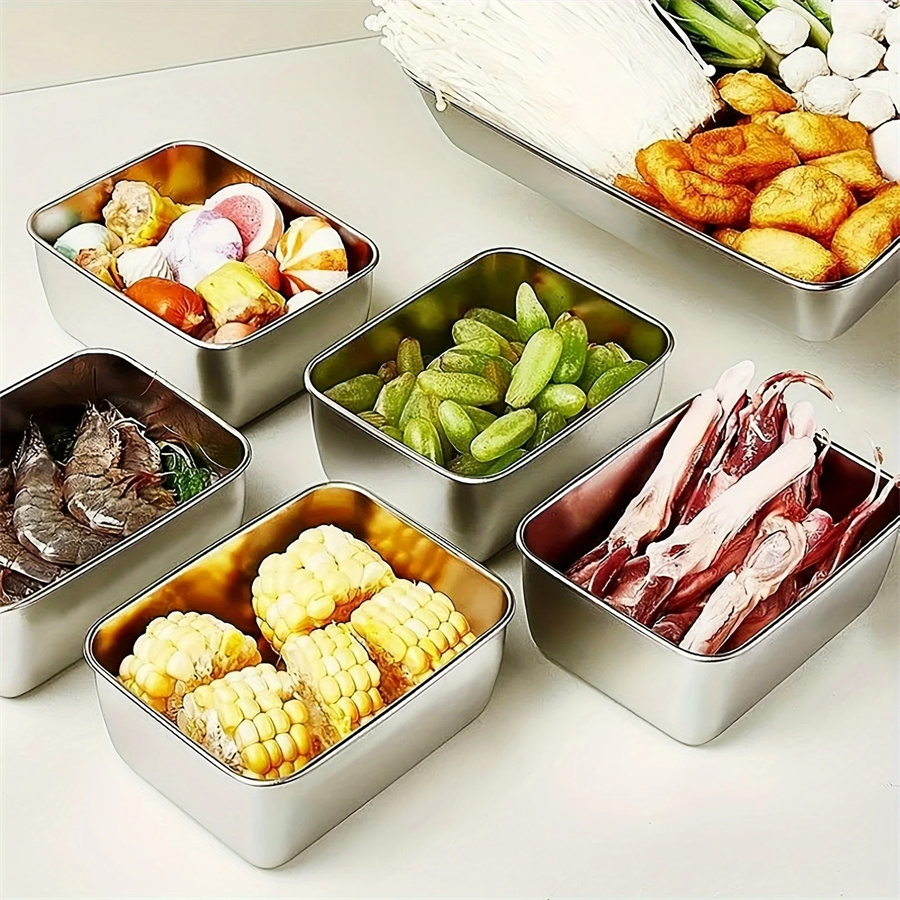 1/3/5pcs Stainless Steel Food  - огляд і ціна Dim Sum Basket