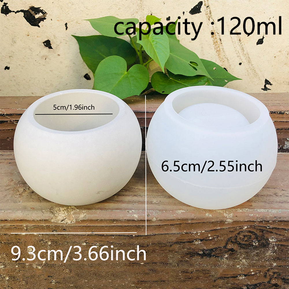 Spherical Flowerpot Silicone M - огляд і ціна Potsticker Mold