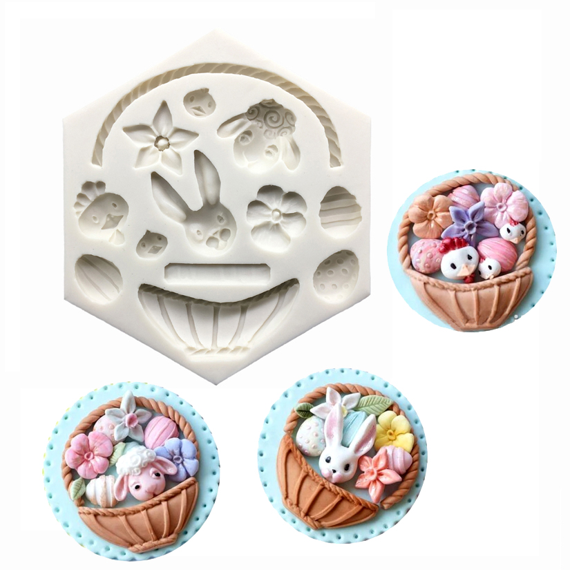 Easter Bunny Silicone Mold Fon - огляд і ціна Bunny Cake Mold