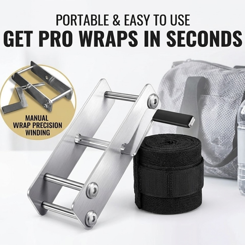 Portable Iron Boxing Hand Wrap - огляд і ціна Spring Roll Wrapper