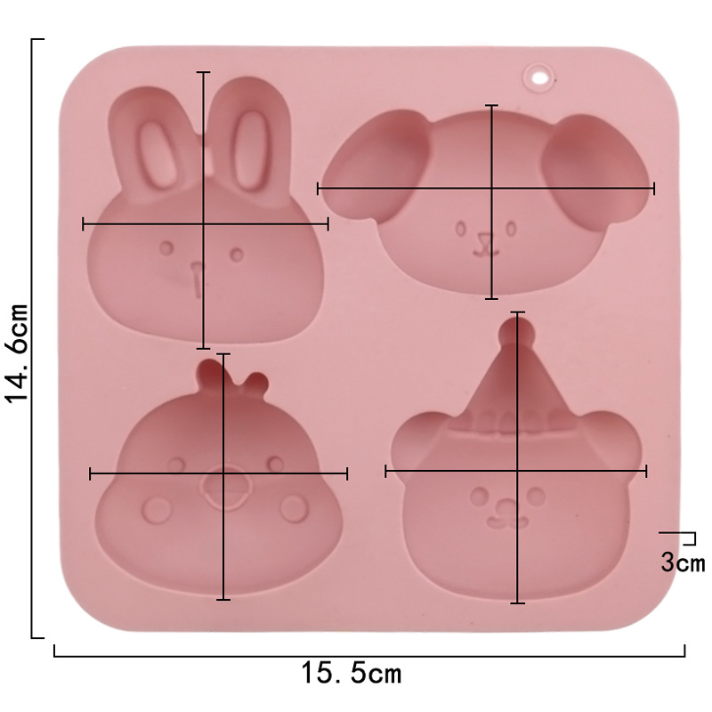 Dog Chocolate Cake Baking Mold - огляд і ціна Bunny Cake Mold