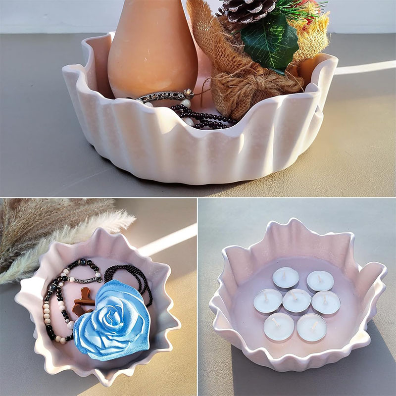 Lace Tray Fruit Tray DIY Gypsu - огляд і ціна Potsticker Mold