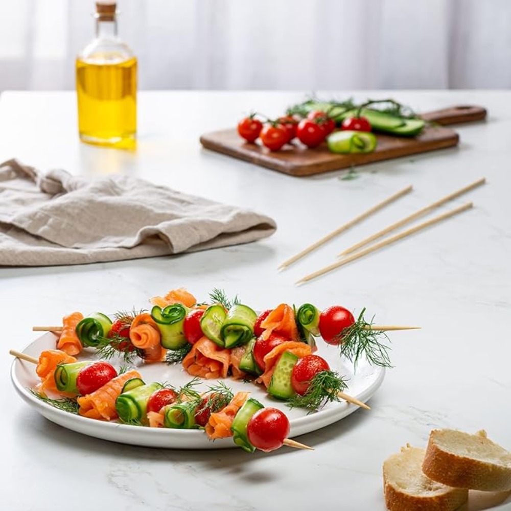 90-1350Pcs BBQ Skewers Bamboo  - огляд і ціна Corn Dog Stick