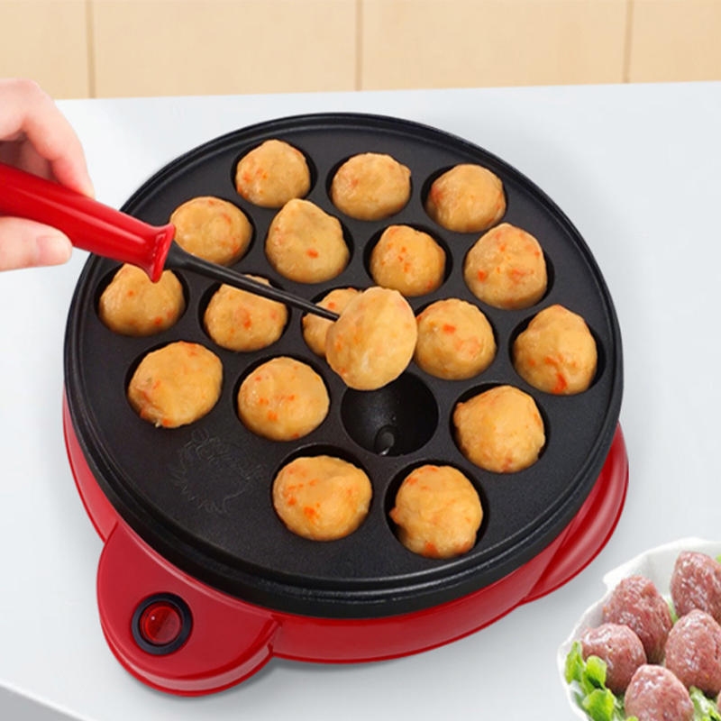 220V Chibi Maruko Baking Machi - огляд і ціна Takoyaki Grill Plate